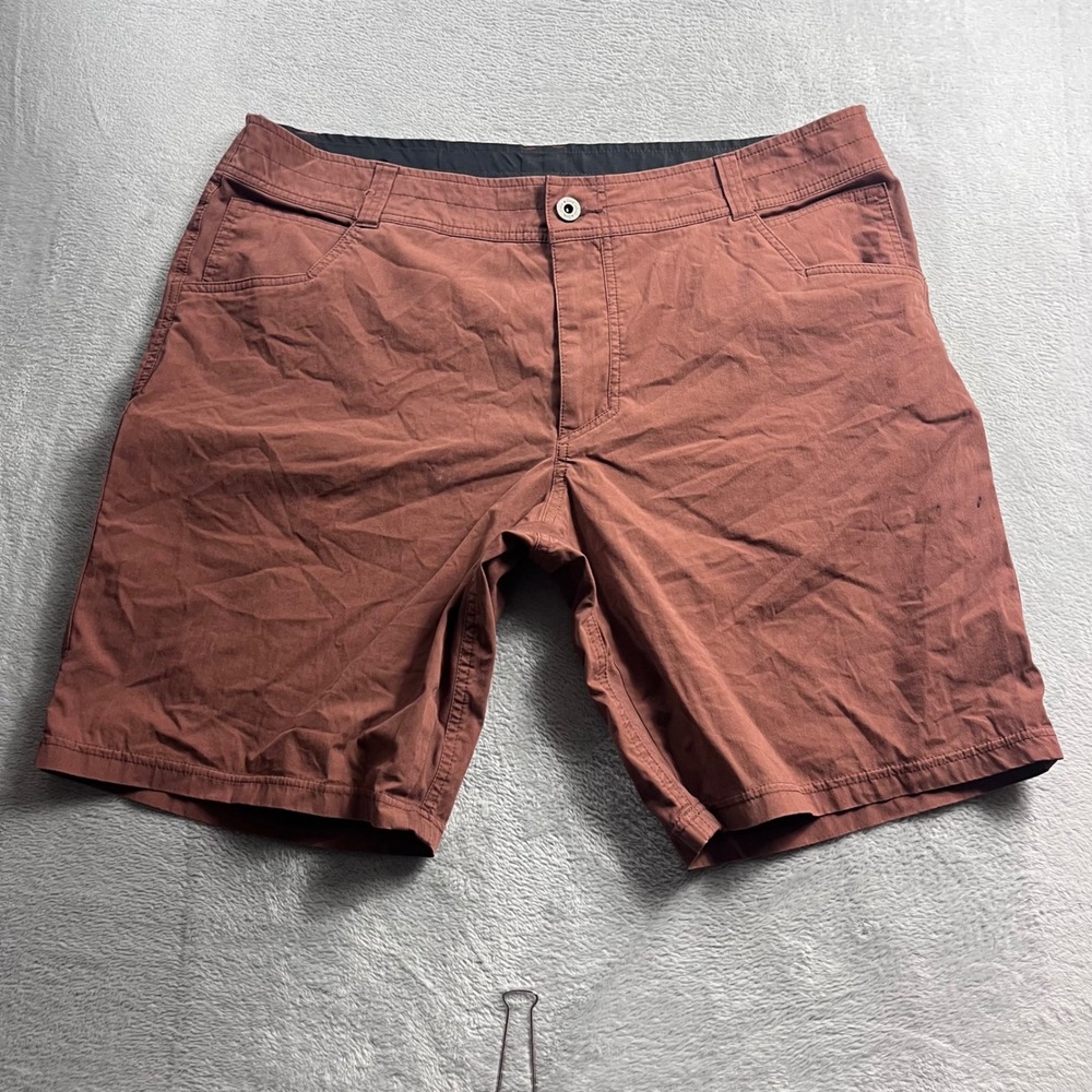 KUHL Renegade Shorts Mens 40 Brick Red Hiking Outdoor Cargo Style 5271